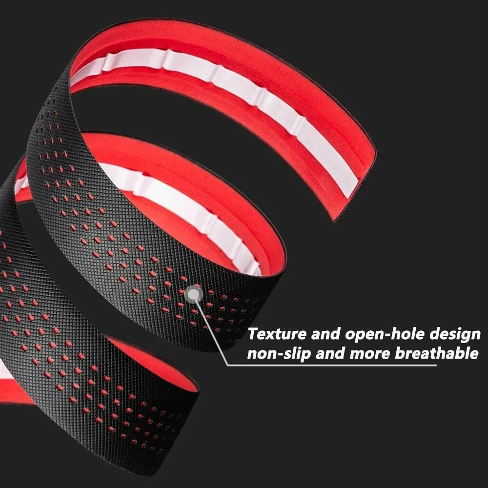 1 pair Road Bike Tape PU EVA Bicycle Handlebar Tapes Ventilation Woave Leather Bicycle Accessories Road Bike Bar Tape Handlebar