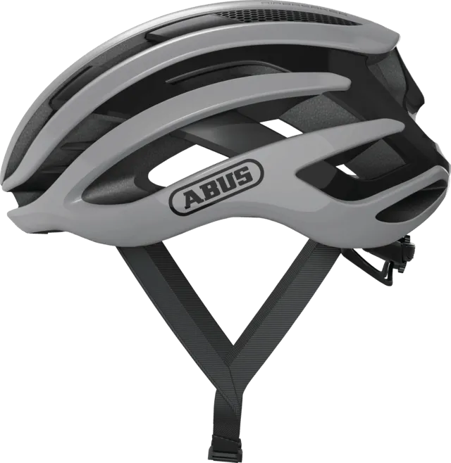 Abus Airbreaker Road Cycling Helmet (Race Grey)