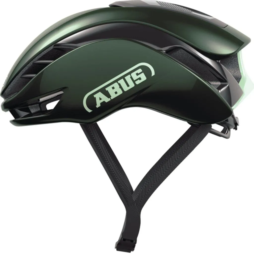 Abus Gamechanger 2.0 Aero Road Cycling Helmet (Moss Green)