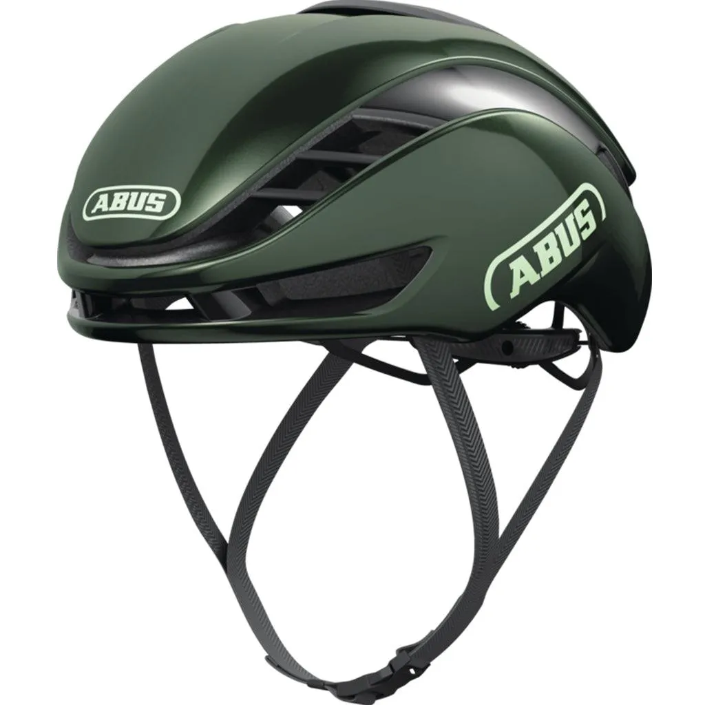 Abus Gamechanger 2.0 Aero Road Cycling Helmet (Moss Green)