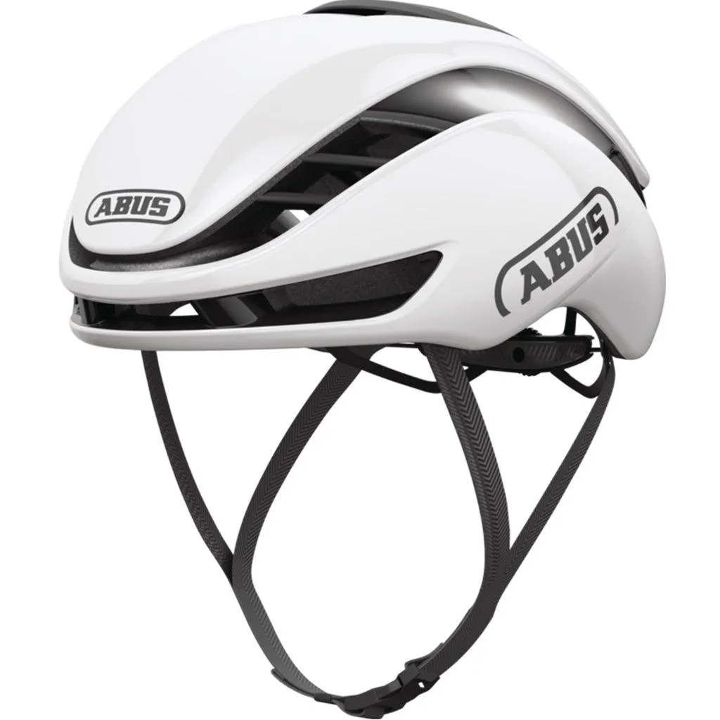 Abus Gamechanger 2.0 Aero Road Cycling Helmet (Shiny White)