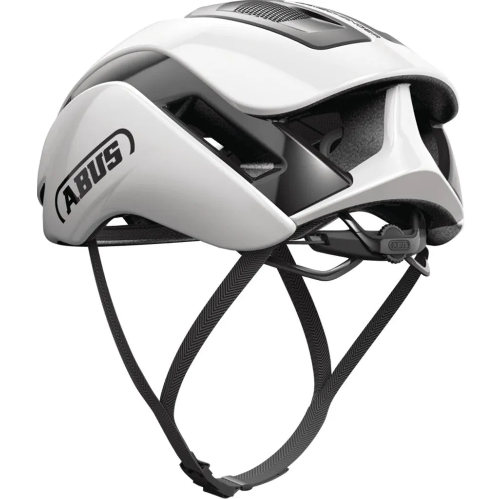 Abus Gamechanger 2.0 Aero Road Cycling Helmet (Shiny White)