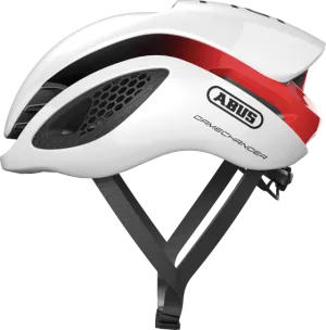 Abus Gamechanger Road Cycling Helmet (White Red)