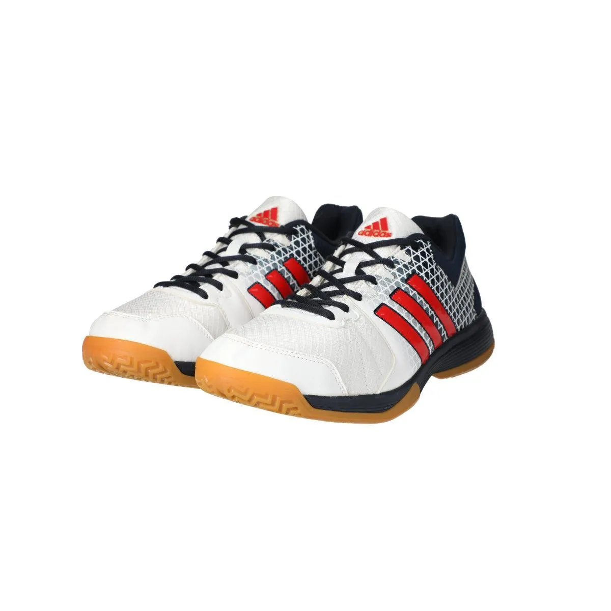 Adidas Ligra 4 Volleyball Sport Shoes Fabric White Colour For Men