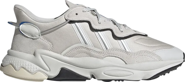 Adidas Ozweego 'Grey Silver Metallic' sneakers, gray