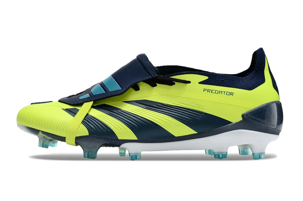 Adidas Predator Accuracy  Shoes - Yellow | Navy Blue | Light Blue - FREE SHIPPING WORLDWIDE