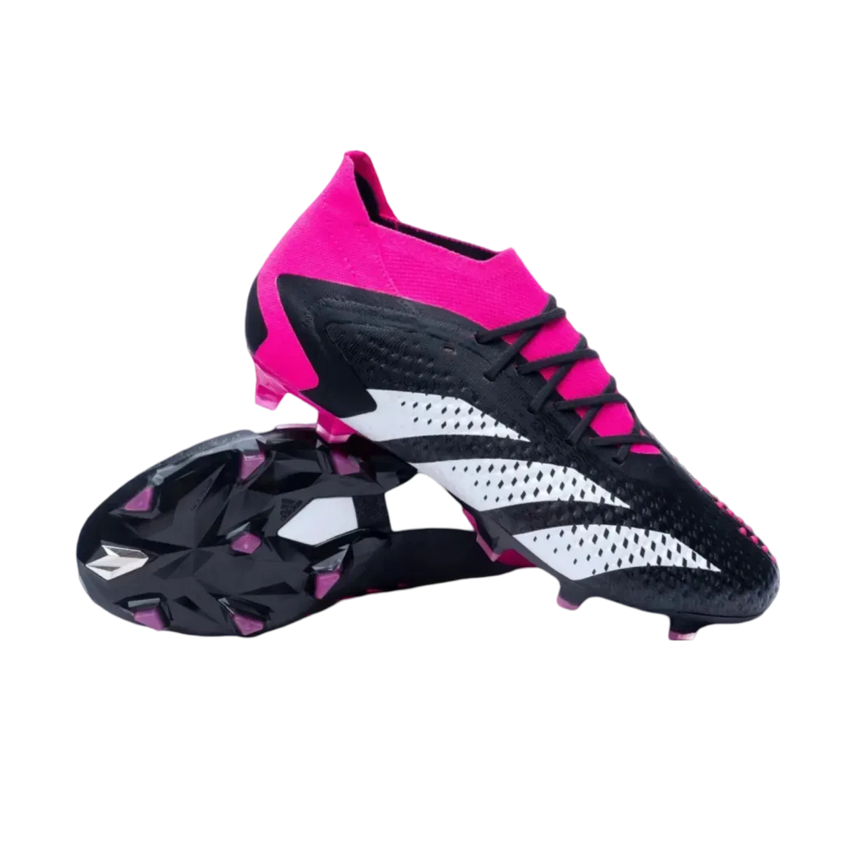 Adidas Predator Accuracy.1 FG Black Pink - Goatkits Boots