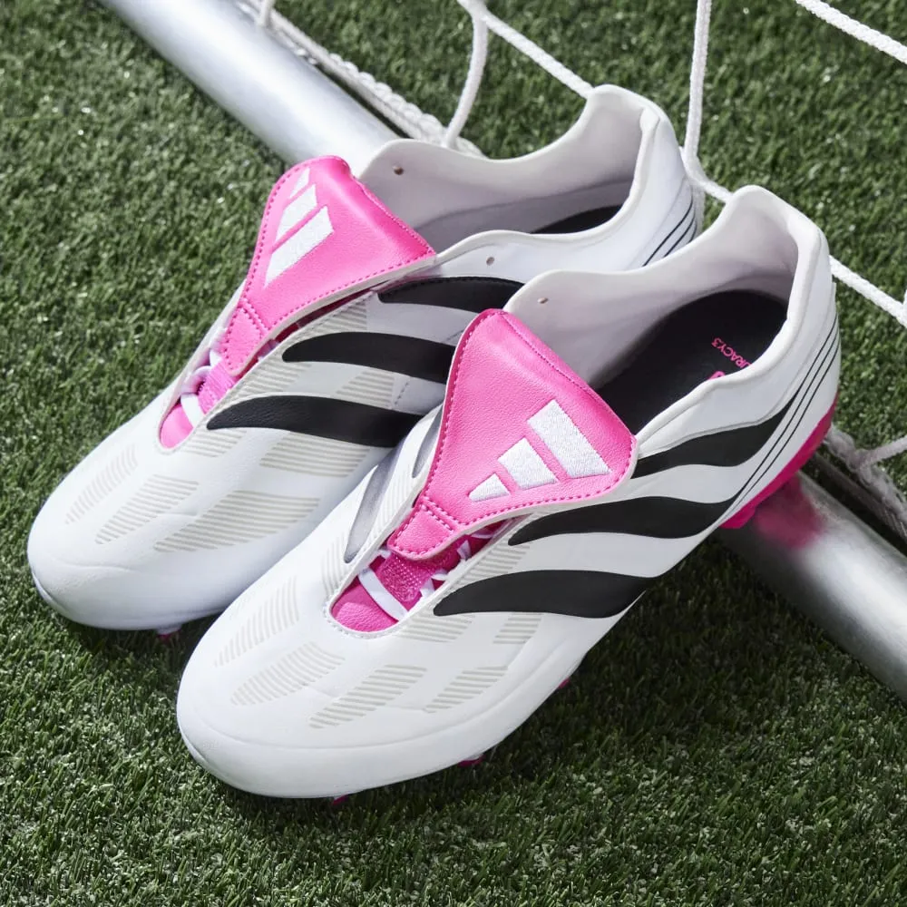 adidas Predator Precision.3 FG Firm Ground Boots White/Black