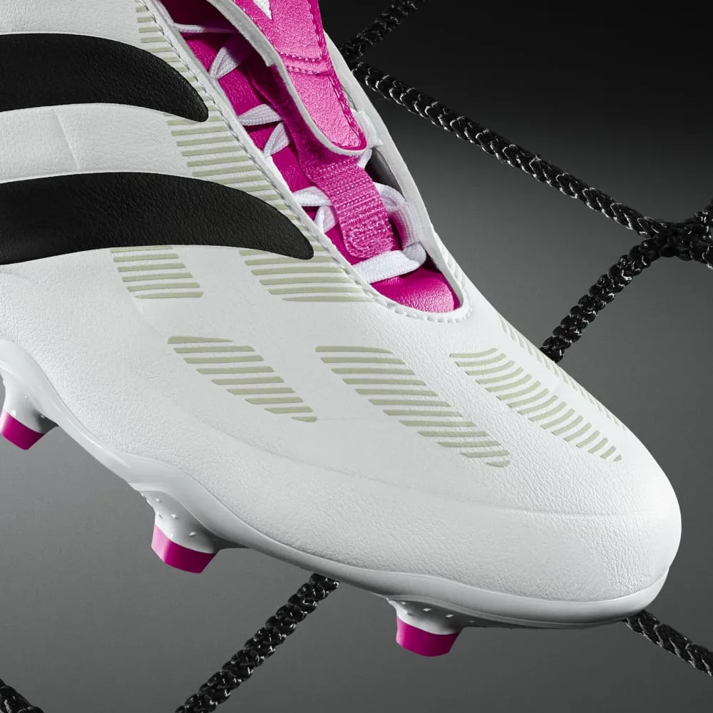 adidas Predator Precision.3 FG Firm Ground Boots White/Black