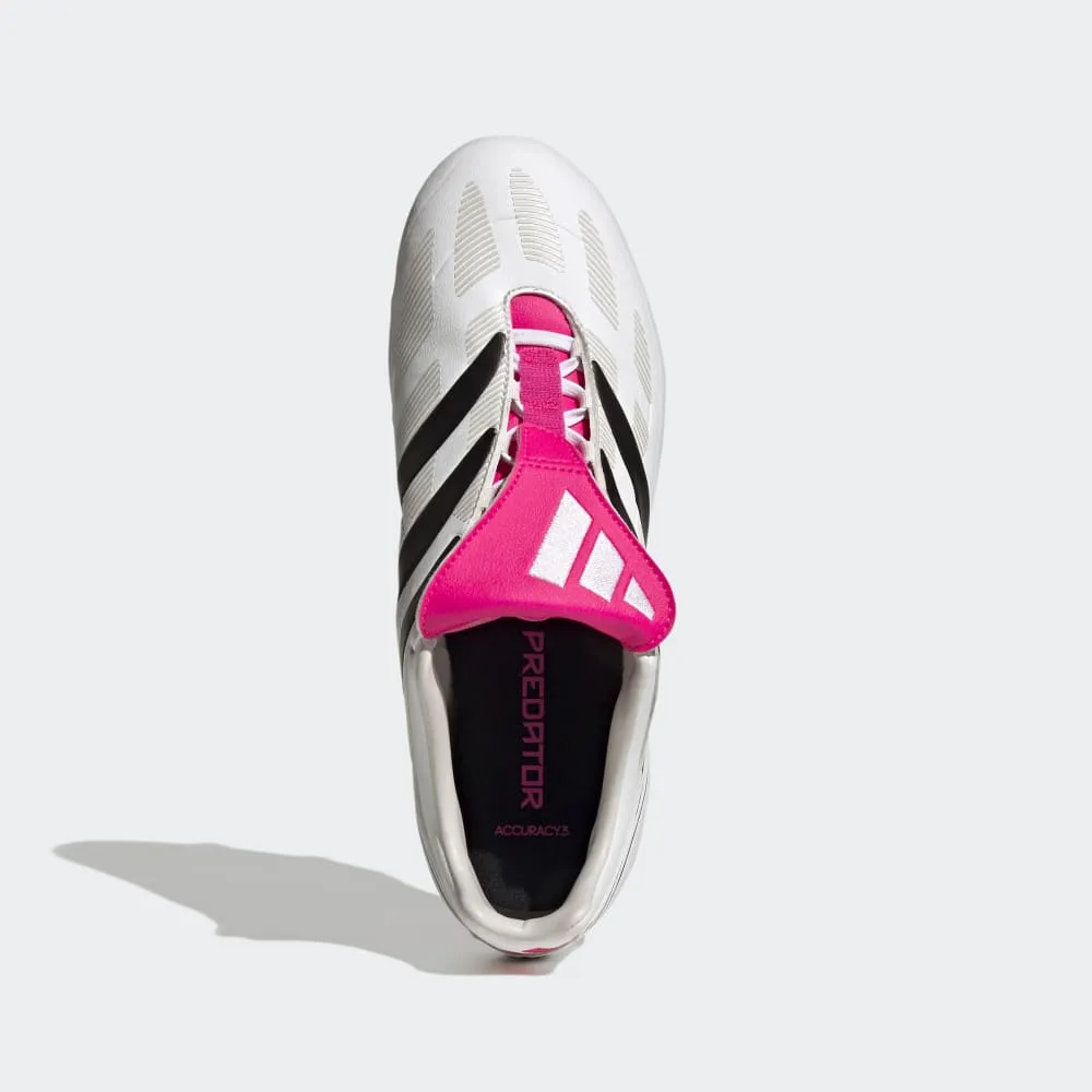 adidas Predator Precision.3 FG Firm Ground Boots White/Black