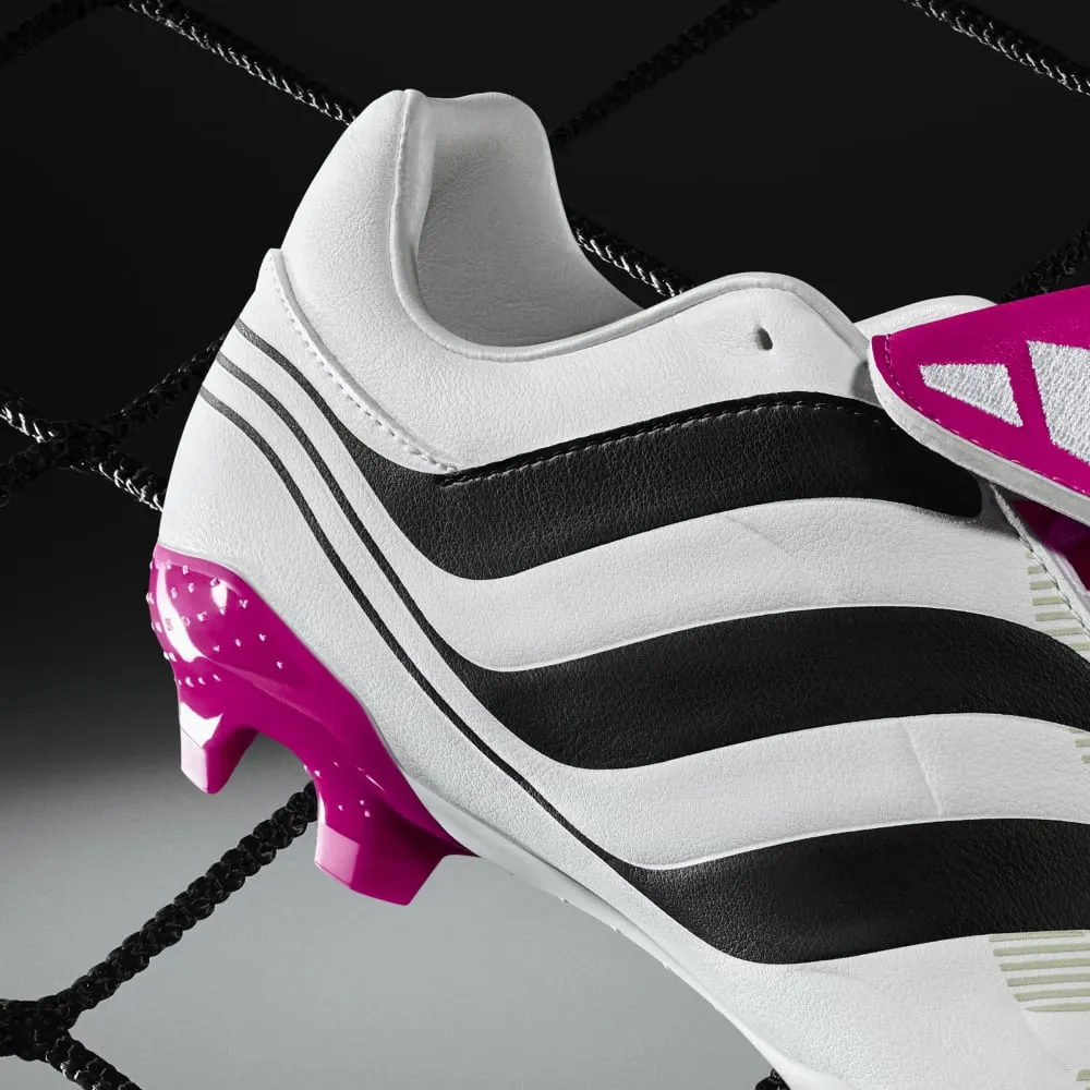 adidas Predator Precision.3 FG Firm Ground Boots White/Black