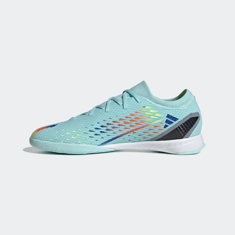 adidas Speedportal 3 IN Indoor Boots Aqua/Blue/Yellow