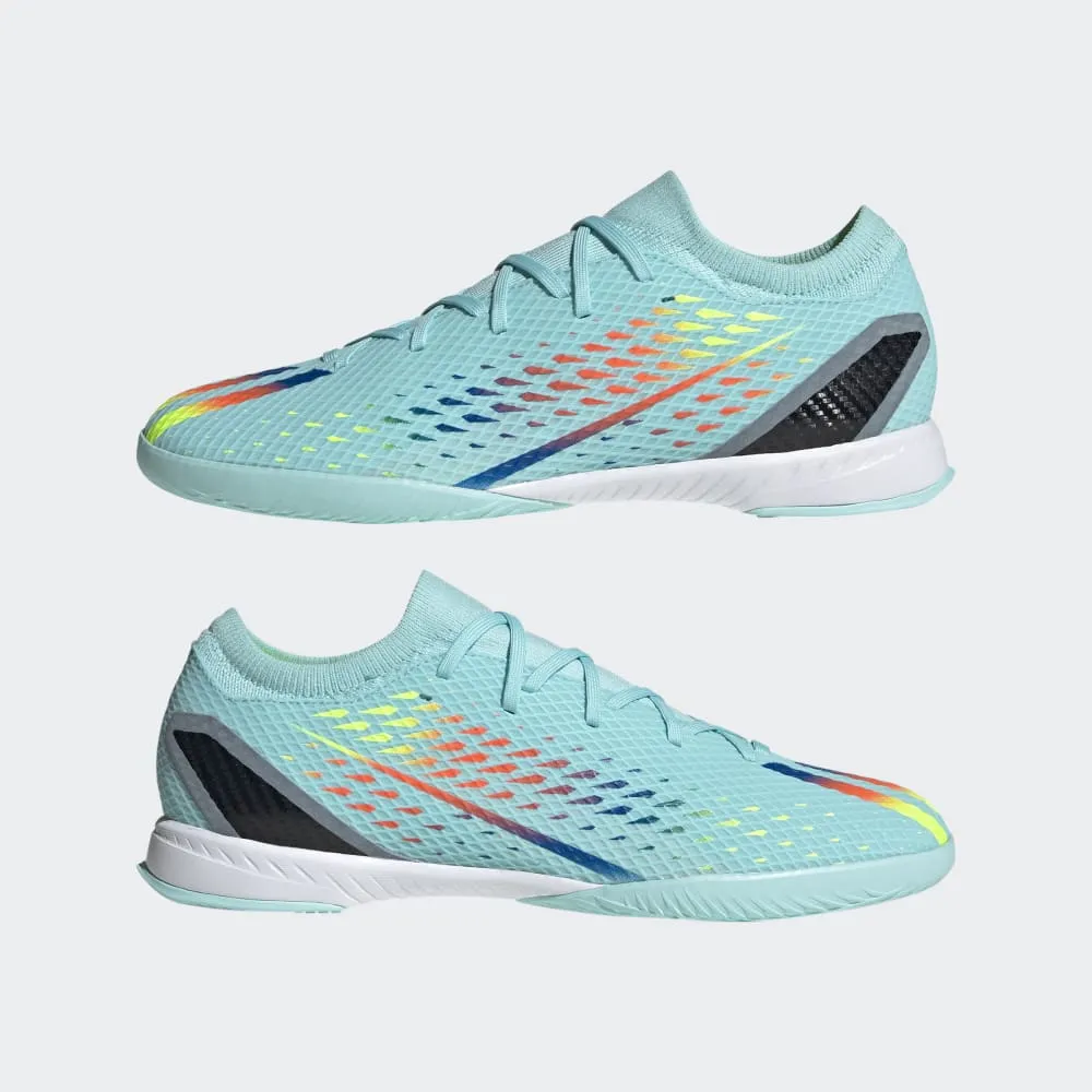 adidas Speedportal 3 IN Indoor Boots Aqua/Blue/Yellow