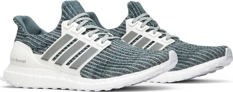 Adidas UltraBoost 4.0 LTD 'Silver Metallic' sneakers, blue