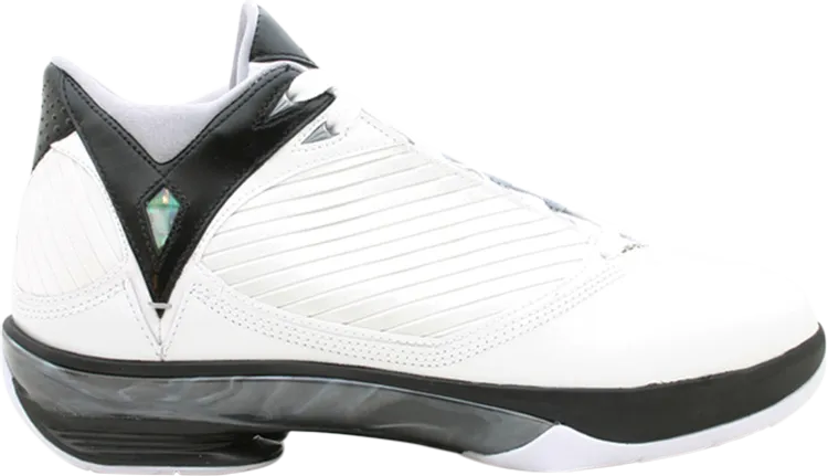 Air Jordan 2009 White Metallic Silver sneakers, white