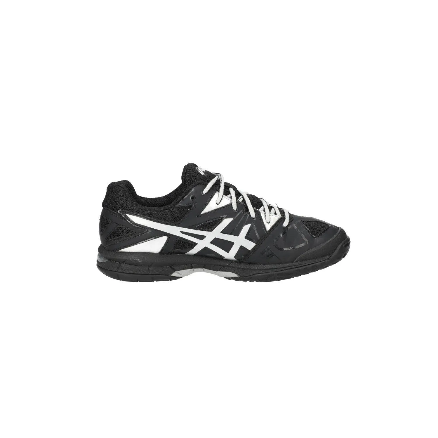 Asics Geltactic Volleyball Low-Top Sneakers Fabric Black Colour For Women