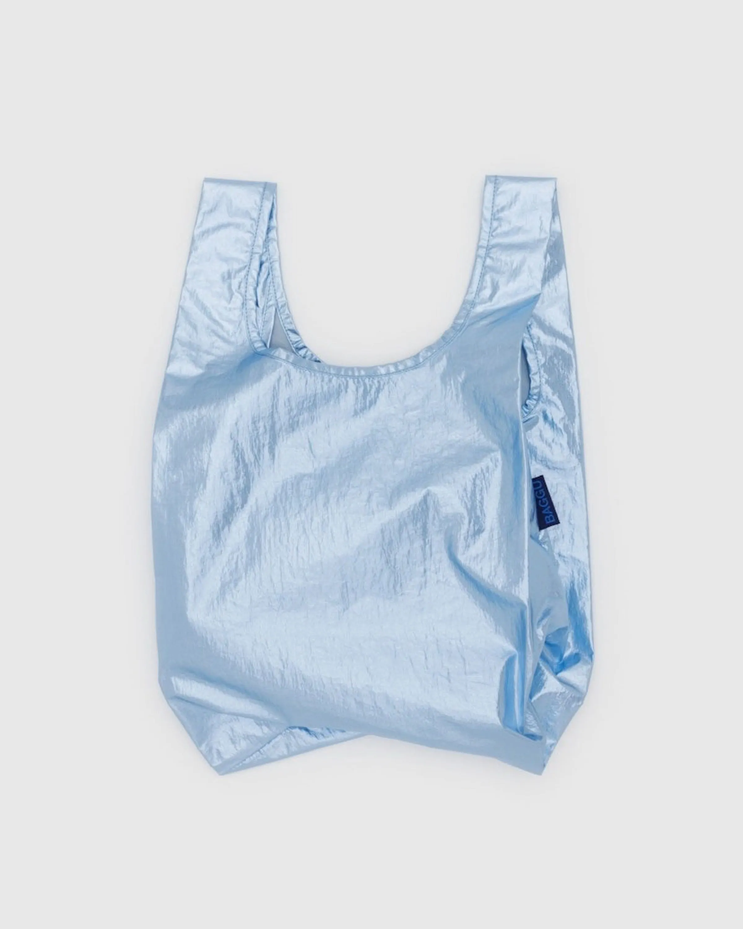 Baby Light Blue Metallic Baggu