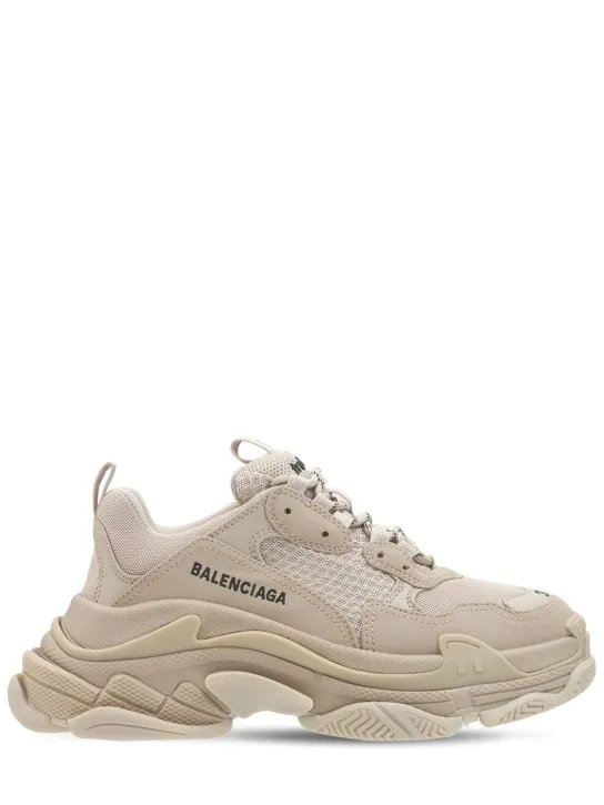 Balenciaga   60mm Triple S faux leather sneakers 