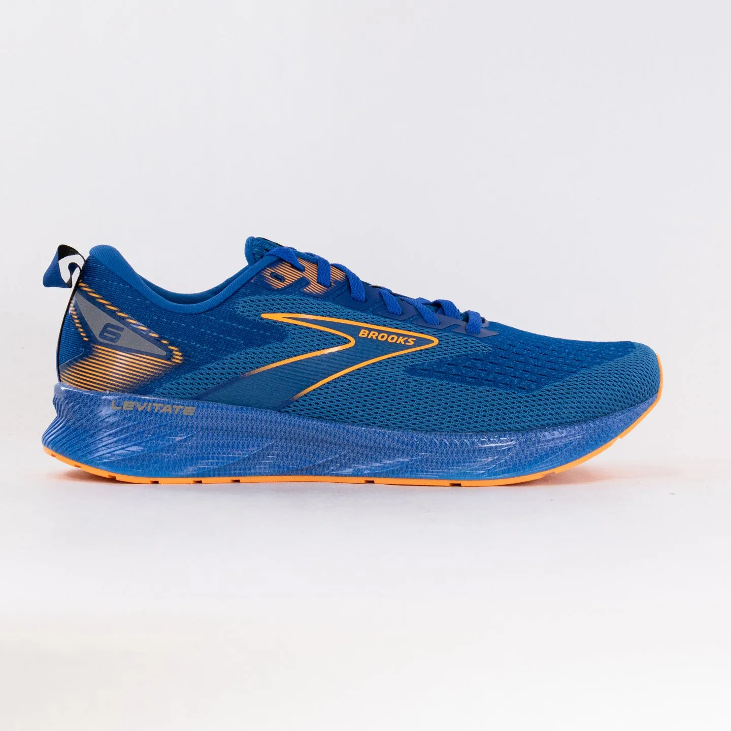 Brooks Levitate 6 (Men's) - Classic Blue/Orange