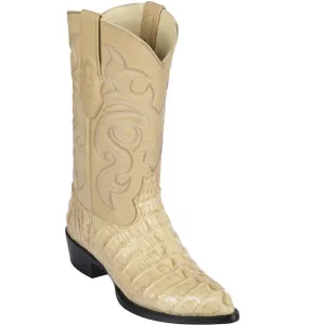 Caiman Tail Cowboy Boots J-Toe