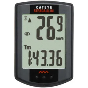 CatEye Strada Bike Computer - Wireless, Black