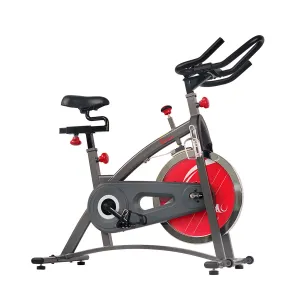 Chain Drive Indoor Cycling Exercise Bike w/ LCD Monitor Display