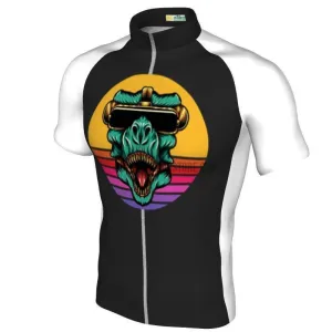 Cool T-Rex Dinosaur Monster Cycling Jersey (Customizable)