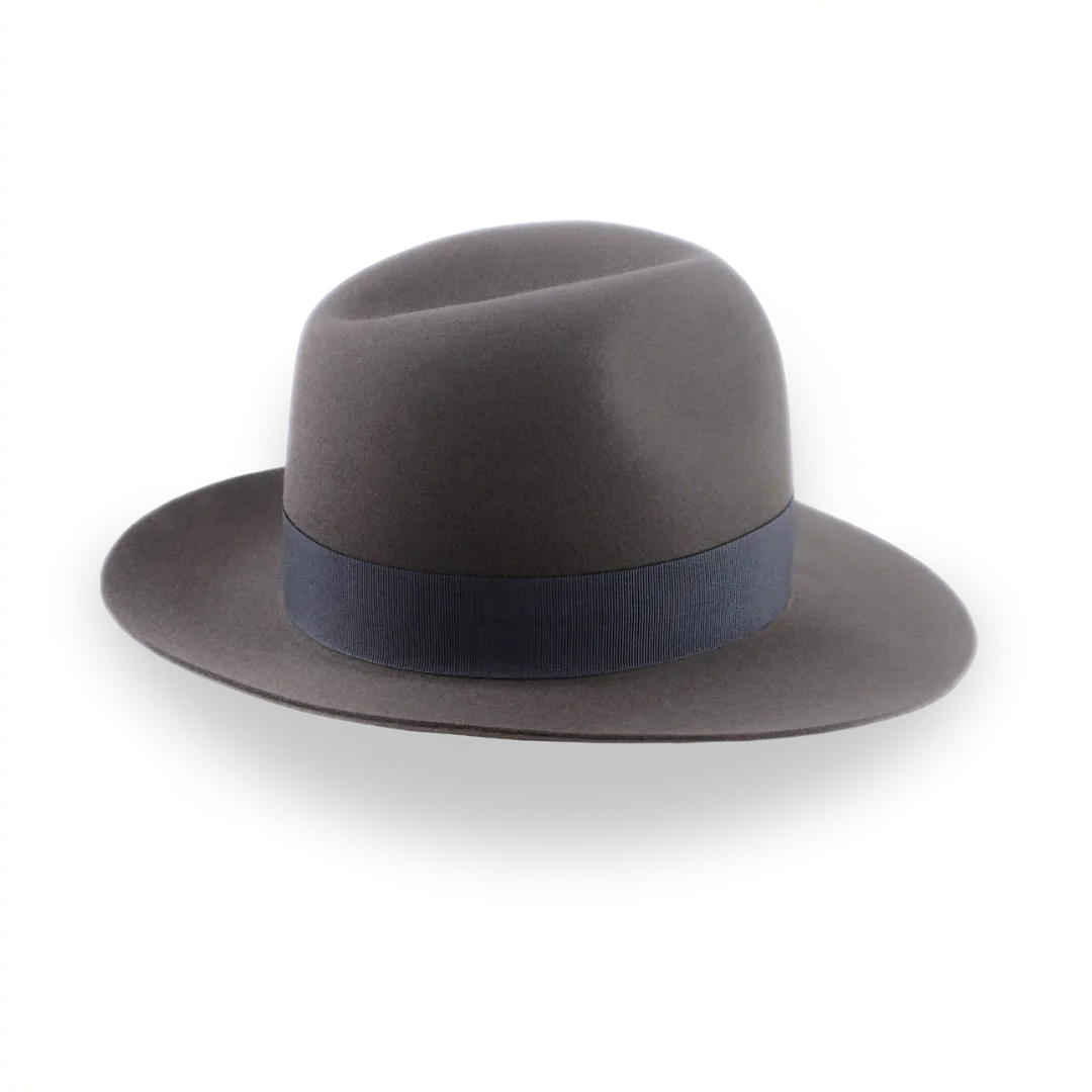 Customizable Indiana Jones Fedora in Caribou Grey | The Pulsar