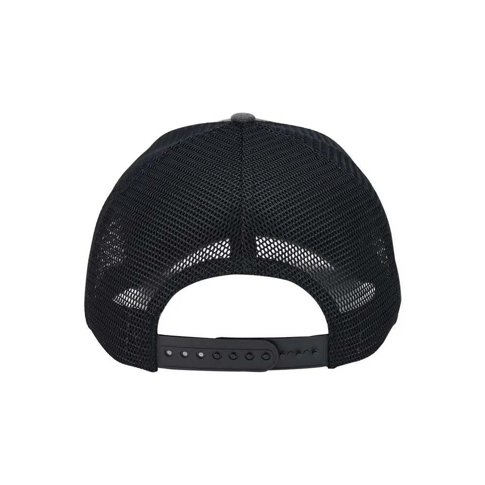 Customized Swoosh and Tail Heather Suiting Trucker Cap