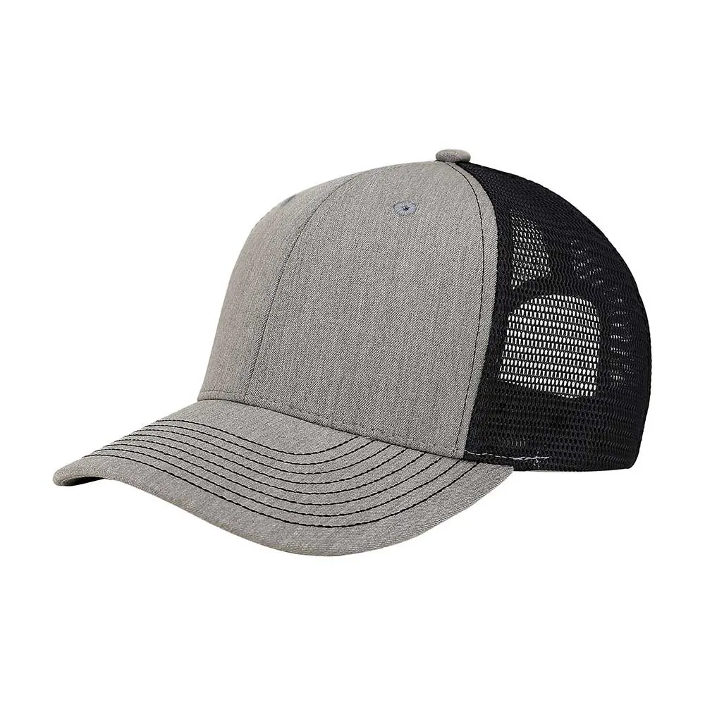 Customized Swoosh and Tail Heather Suiting Trucker Cap