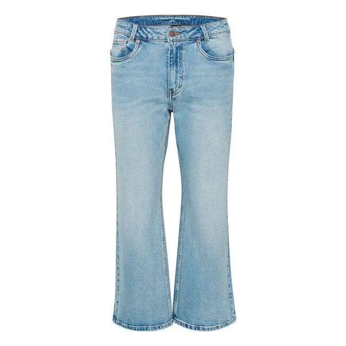 Dango 144 High Kick Flared Light Denim Blue