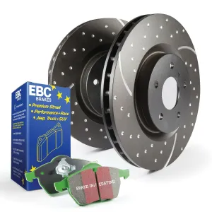 EBC Brakes S10KR1024 S10 Kits Greenstuff 2000 and GD Rotors