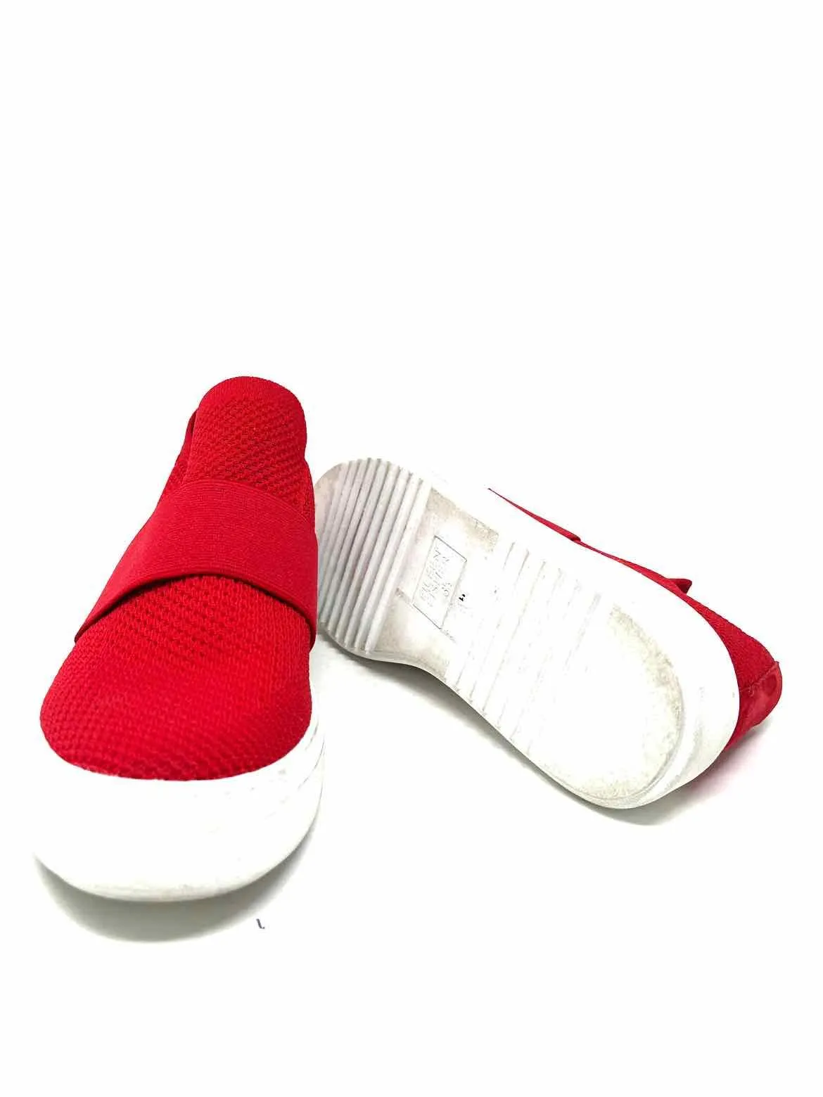 Eileen Fisher Women's Red Slip-On Knit Platform Size 6.5 Sneakers