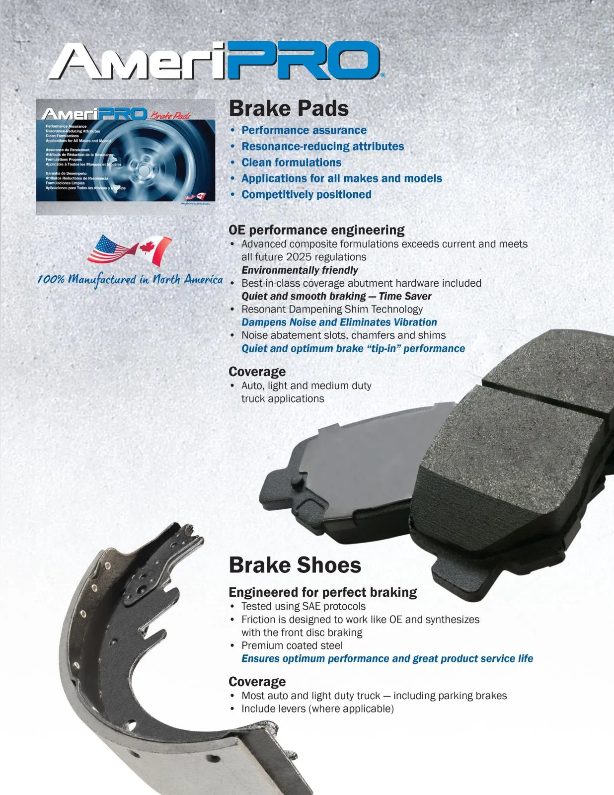 F&R Brake Rotors & Metallic Brake Pads w/ Parking Shoes for 2009-2011 BMW 335d