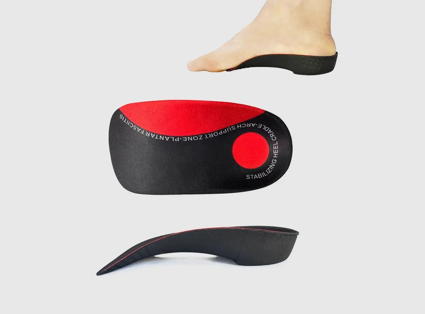 FitVille Arch Support Half Insoles