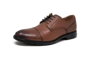 Florsheim Westside Cap Toe Oxford Cognac/Black Men's Shoes