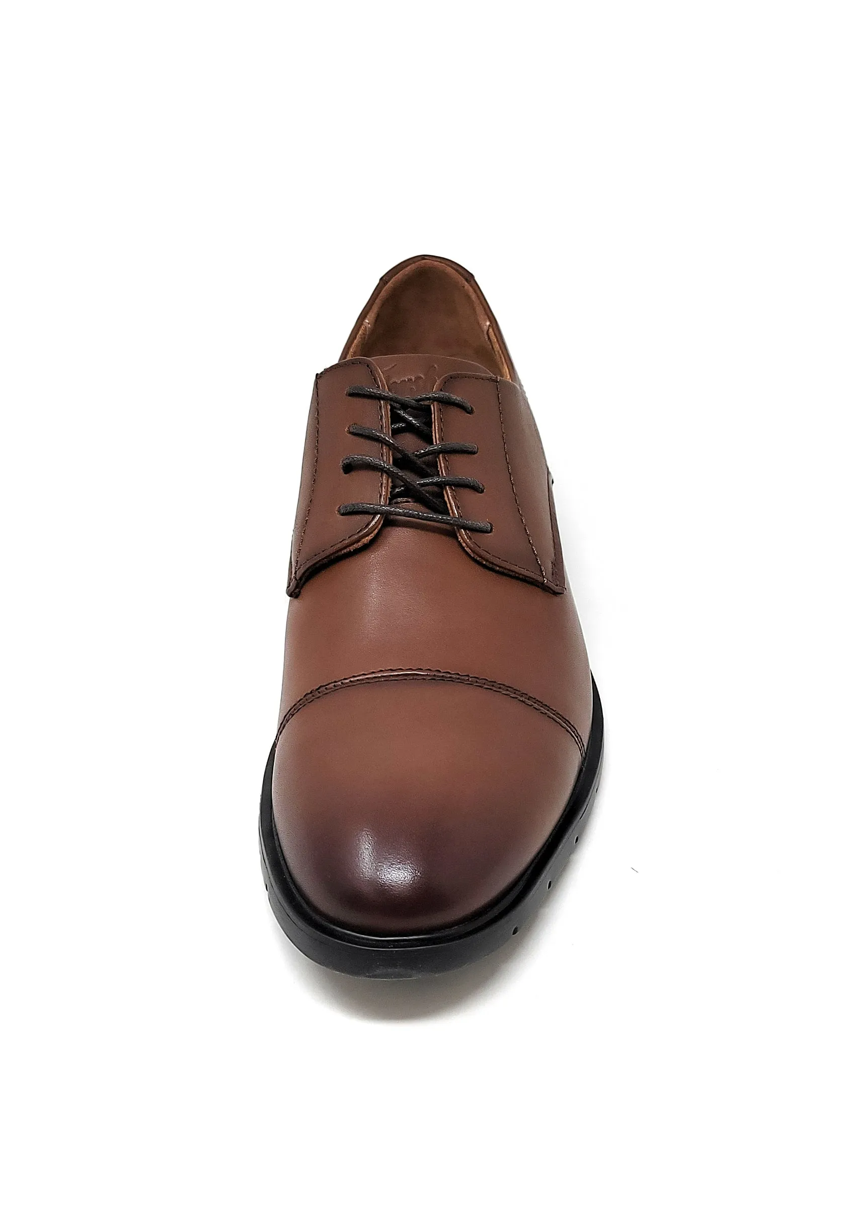 Florsheim Westside Cap Toe Oxford Cognac/Black Men's Shoes