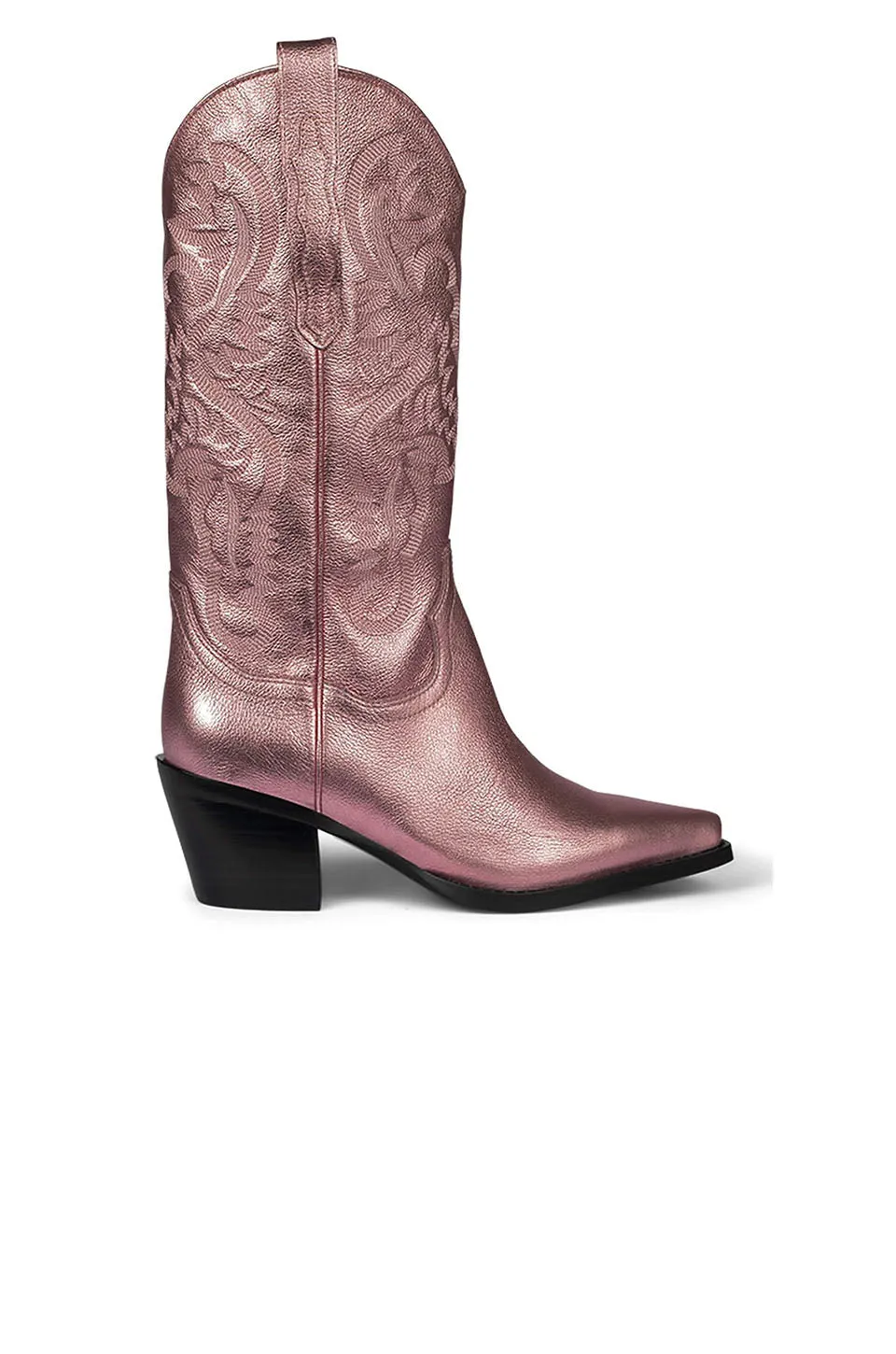 Jeffrey Campbell Dagget In Pink Metallic