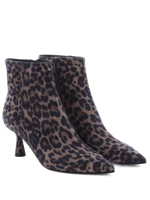 Kennel & Schmenger Bella Ankle Boots In Leopard Print 41-74110-478