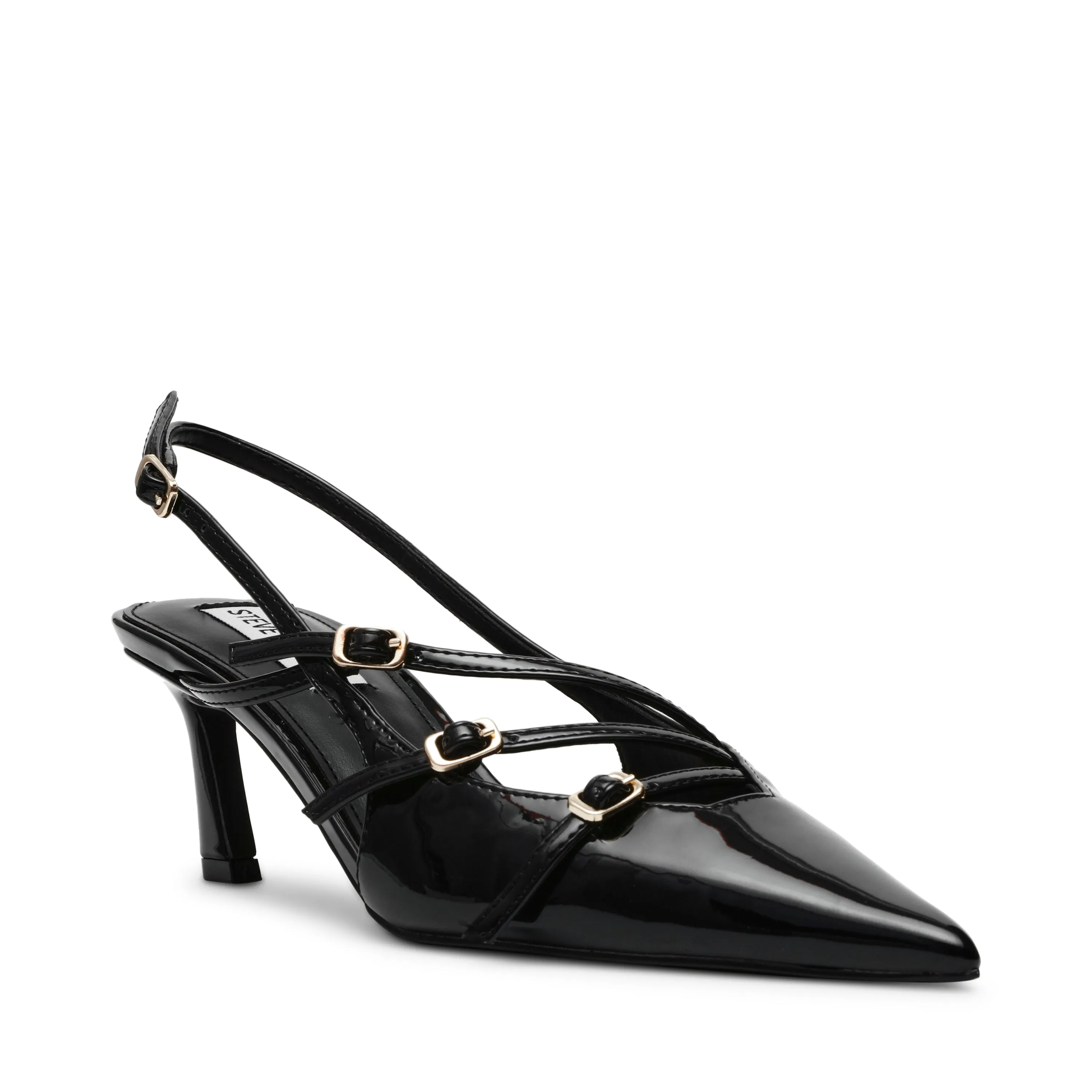 Liana Pump BLACK PATENT