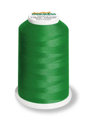 Madeira Aeroflock 100 | Thick Serger Thread | 1100 yards | 9120-8500 | Emerald