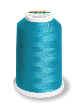 Madeira Aeroflock 100 | Thick Serger Thread | 1100 yards | 9120-8941 | Sky Blue