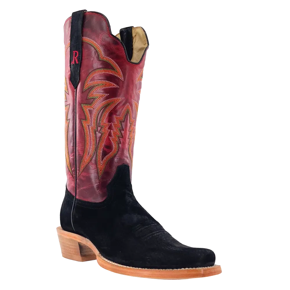 Men's Black Boar Boot