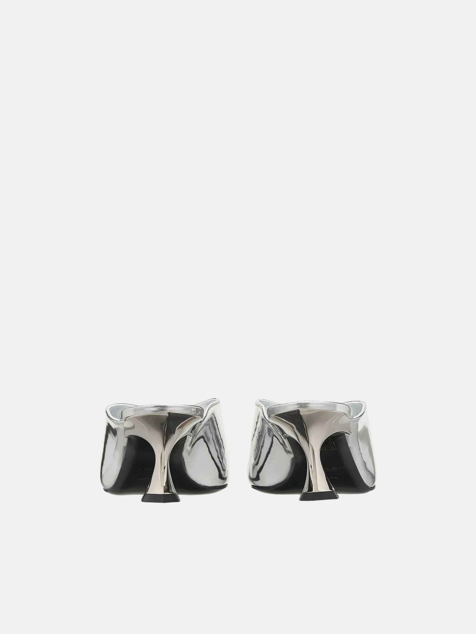 Metallic Leather Fang 55 Mules (SC021-CM012-METALLIC)