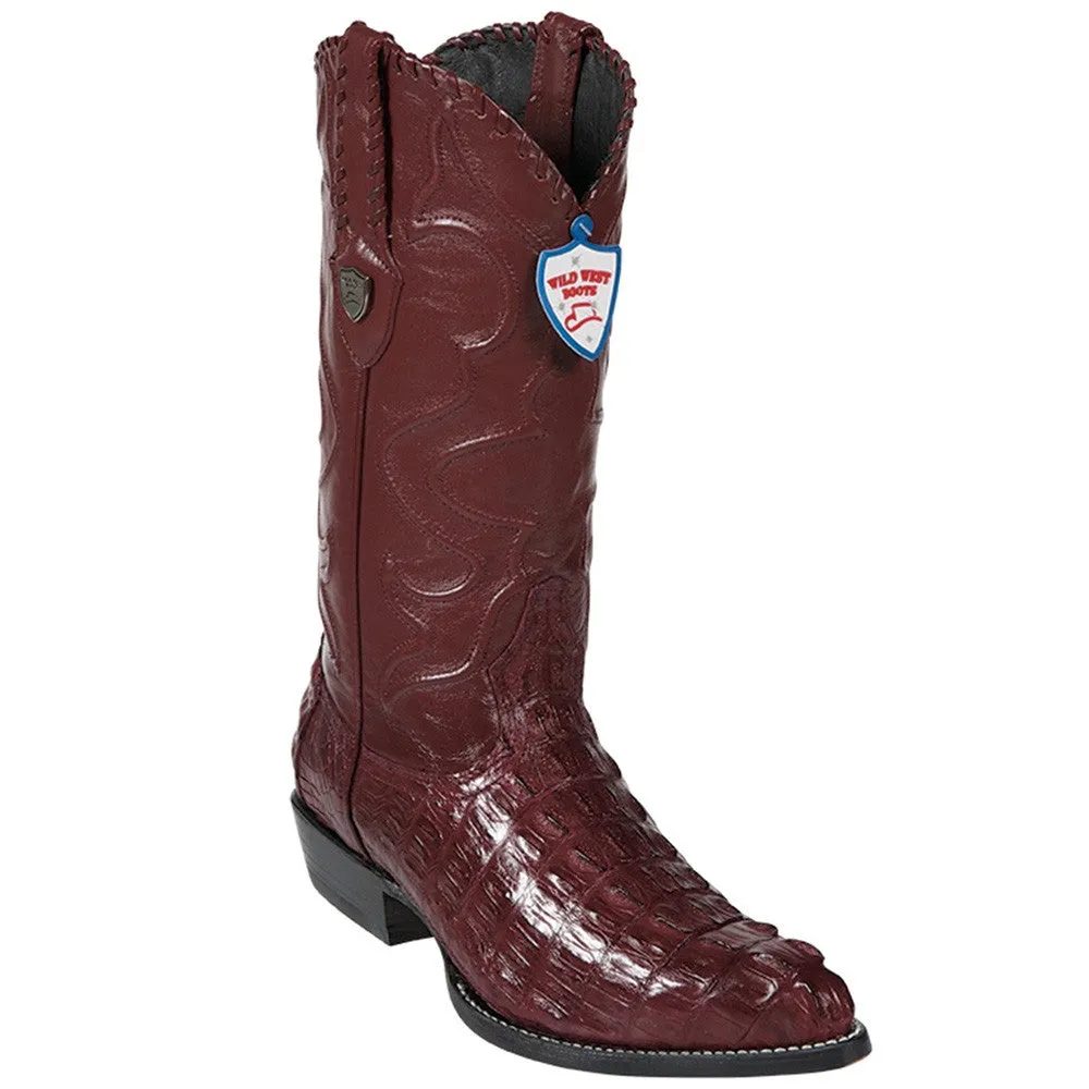 Mexican Cowboy Boots Caiman Tail