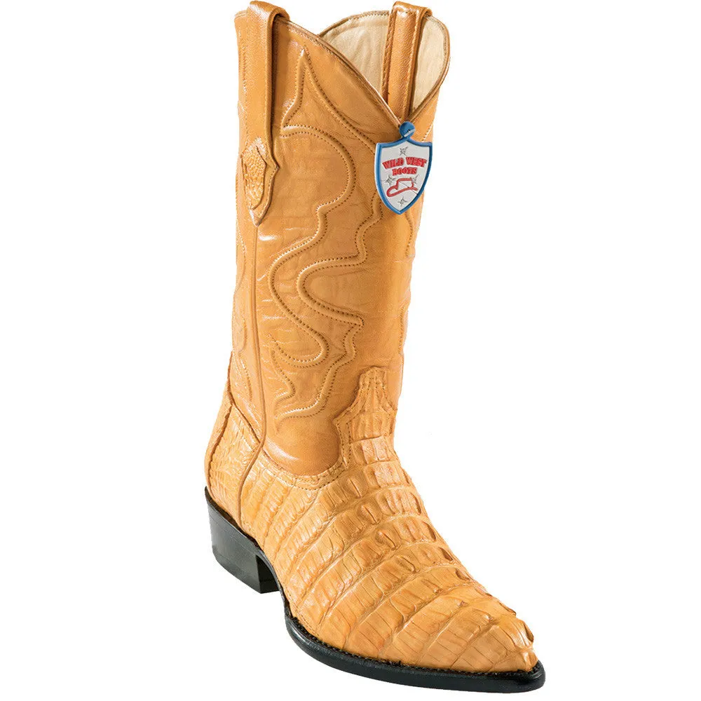 Mexican Cowboy Boots Caiman Tail