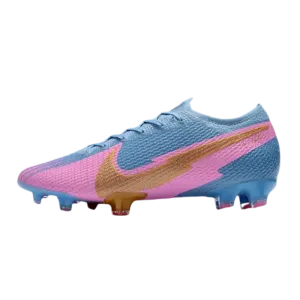 Nike Mercurial Vapor 13 Elite FG Bleu Pink Gold - Goatkits Boots