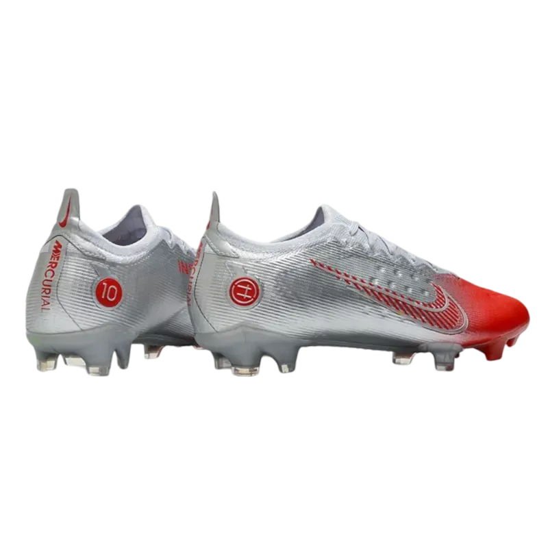 Nike Mercurial Vapor 14 Elite FG Leroy Sane Silver Red - Goatkits Boots