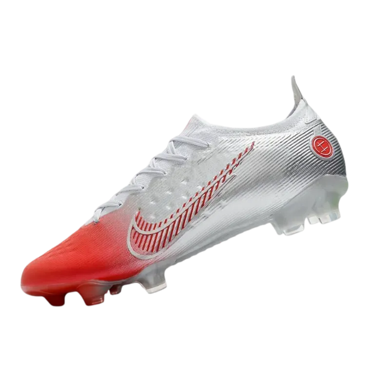 Nike Mercurial Vapor 14 Elite FG Leroy Sane Silver Red - Goatkits Boots