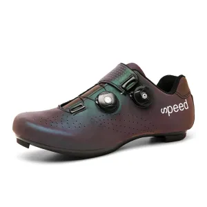 Nylon Anti-Slip Cushioning Reflective Road Cycling Shoes